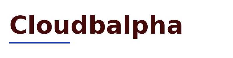 Cloudbalpha logo